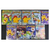 9pc Pokemon Viz Comic Books w/ #1