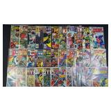 35pc Bronze Age Marvel Comic Books+