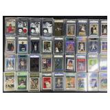 36pc Graded Sports Cards w/ HOF & Stars