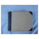 1908 Continental Tour Photo Album Book