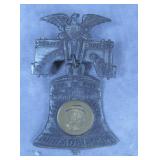 1908 Philadelphia Founders Week Souvenir Pin