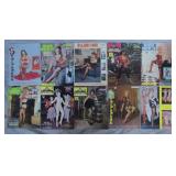 10pc Vintage Adult Entetainment Magazines Lot