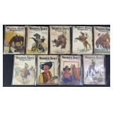 9pc 1920s Western Story Magazine Pulps