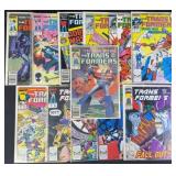 12pc Transformers #1-77 Marvel Comic Books
