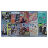 10pc Vintage Adult Entetainment Magazines Lot