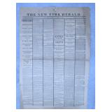 1865 N.Y Herald Newspaper Lincoln Assassination