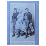 1865 Jefferson Davis Satirical Carte de Visite