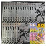 23pc Bob Layton Signed Valiant Comic Books