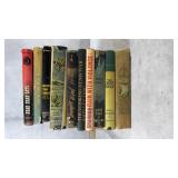 10pc Vtg Mystery & Adventure Hardback Books