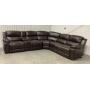 Power Recline Leather Sectional Sofa