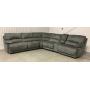 Cheers Power Recline Fabric Sectional Sofa