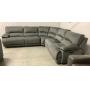 5 Pc Power Recline Fabric Sectional Sofa