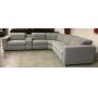 Abbyson Woodston Power Recline Fabric Sectional