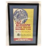 Western Flour Mills, Inc, Lewiston, Mt Ad Poster