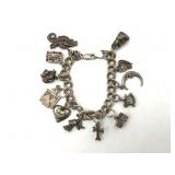 Charm Bracelet With Sterling Charms
