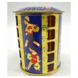 1930ï¿½s 4 in Tin Rotating Coin Bank