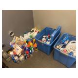 Mixed Lot of Household Cleaning and Laundry Supplies
