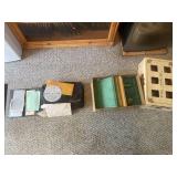 Pilots Map Case with Books and Documents
