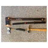 Fiskars Axe and Assorted Hand Tools