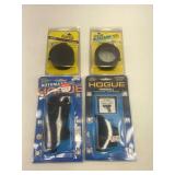 Butler Creek Scope Covers and Hogue Handall Grip Sleeves