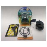 Shooting Accessories - Safety Glasses, Ear Protection, Magazine Speed Loader, and Gun Lock