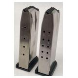 Two Springfield Armory 9mm 13rd Magazines