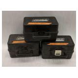 Lot of 3 Case Gard 100 Shotgun Ammo Boxes