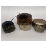 Belt Buckle Collection - CASE, Montana Silversmiths, Monogram M