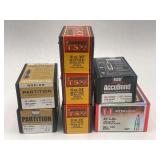 Lot of 7 Boxes of .30 Caliber Bullets - 400 Total