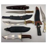 Collection Knives with Sheaths