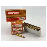 Norma 220 Swift Ammunition - 80 Cartridges. Reloads