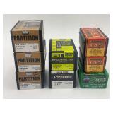 Assorted .270 Caliber Bullets: Nosler, Barnes, Sierra - 8 Boxes
