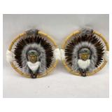 Pair of Native American Style Dream Catchers