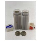 Two Rolls of 2005 Westward Journey Nickel Coins