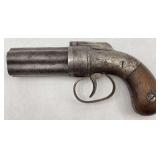 Antique Manhattan Firearms Co. Five-Barrel Pepperbox Pistol
