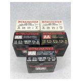 Winchester 12 Gauge Shotgun Shells - Mixed Lot (Full Boxes)
