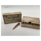 7.62 Tracer Ammunition - 40 Cartridges - US Made
