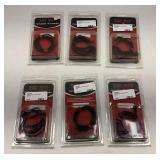 Lot of 6 Red Hot Crossbow Strings Gale Force, Hornet EXT, Challenger