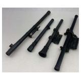 Lot of 4 Various Vintage Scopes