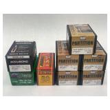 7mm Caliber Spitzer Bullets - Assorted Brands (450 Total)