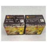 Two Boxes of Spartan 20 Gauge #1 Buckshot Ammunition (Full Boxes)