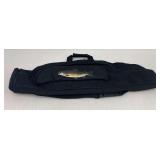 Fly Fishing Rod and Reel Travel Case with Fish Graphic