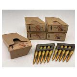 WWII German Rottweil 8mm M.30 Scharfe S-Patronen Ammunition (50 Rounds)