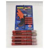 Orion High Performance Alerter Basic 12 GA Launcher with (4) Red Aerial Flares plus (5) Orion 15-Minute Red Emergency Flares