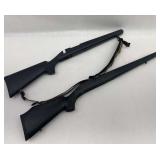 Two Rifle Stocks - One with Sling - Including One marked 