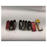 Assorted Sanding Belts - Bauer, Warrior, and More