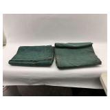 Pair of Canvas Tarps