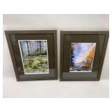 Set of 2 Arthur Taylor Framed Prints