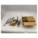 Mixed Lot of Metal Bolts, Screws, and Hardware