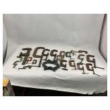 Assorted Collection of Metal Clamps